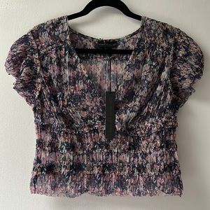 NWT Shimmery crop - House of Harlow 1960